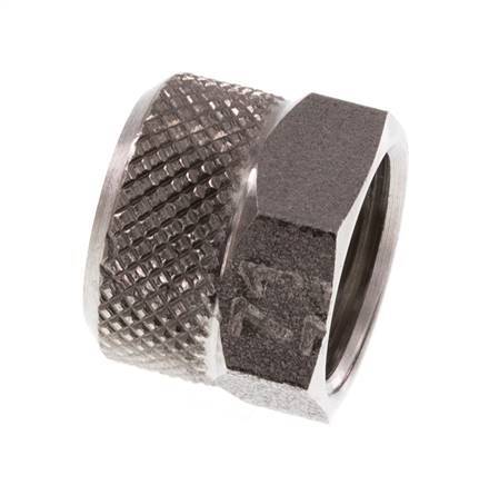Tuerca de Acero Inoxidable 8x6mm (M12x1) [2 piezas]