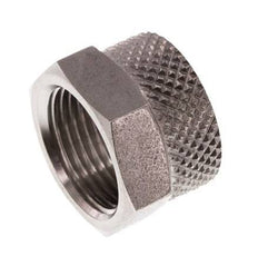 Tuerca de unión de acero inoxidable 10x8mm (M14x1)