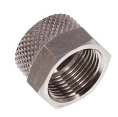 Tuerca de unión de acero inoxidable 10x8mm (M14x1)