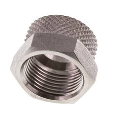 Tuerca de unión de acero inoxidable 10x8mm (M14x1)