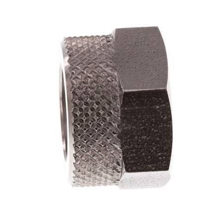 Tuerca de unión de acero inoxidable 12x10mm (M16x1)