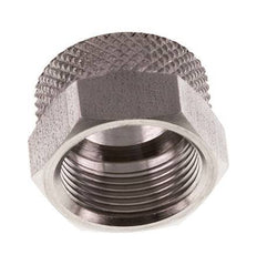 Tuerca de unión de acero inoxidable 12x10mm (M16x1)