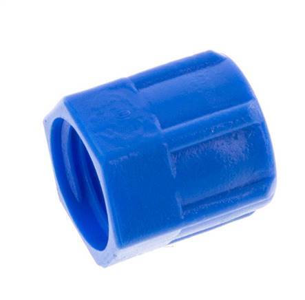 Tuerca de PVC 6x4mm (M10x1) [50 unidades]