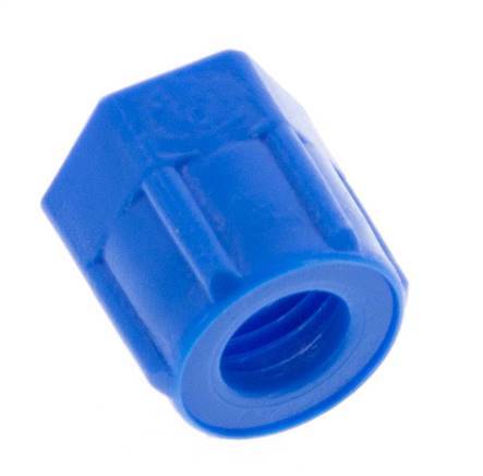 Tuerca de PVC 6x4mm (M10x1) [50 unidades]