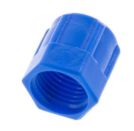Tuerca de PVC 6x4mm (M10x1) [50 unidades]