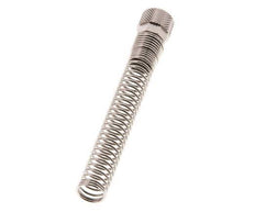 Tuerca de Latón Niquelado 10x8mm (M14x1) Protección contra dobleces [2 piezas]
