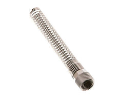 Tuerca de Latón Niquelado 10x8mm (M14x1) Protección contra dobleces [2 piezas]