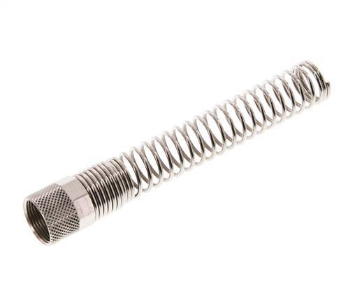 Tuerca de Latón Niquelado 12x10mm (M16x1) Protección contra dobleces [2 piezas]