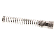 Tuerca de Latón Niquelado 12x10mm (M16x1) Protección contra dobleces [2 piezas]