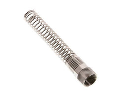 Tuerca de Latón Niquelado 12x10mm (M16x1) Protección contra dobleces [2 piezas]