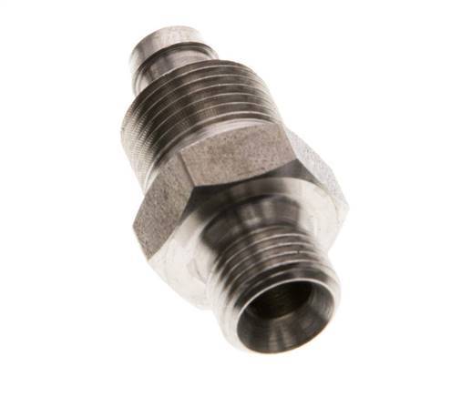 8x6 & G1/8'' Acero inoxidable 1.4571 Racor recto con rosca macho