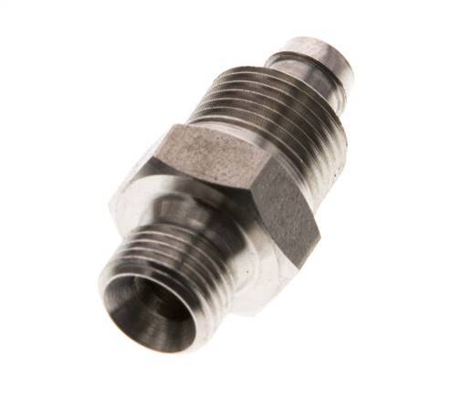 8x6 & G1/8'' Acero inoxidable 1.4571 Racor recto con rosca macho