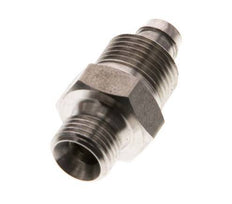 8x6 & G1/8'' Acero inoxidable 1.4571 Racor recto con rosca macho
