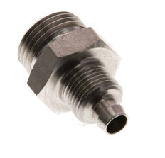 8x6 y G3/8'' Acero inoxidable 1.4571 Racor recto con rosca macho