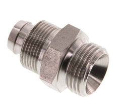 12x10 & G3/8'' Acero inoxidable 1.4571 Racor recto con rosca macho