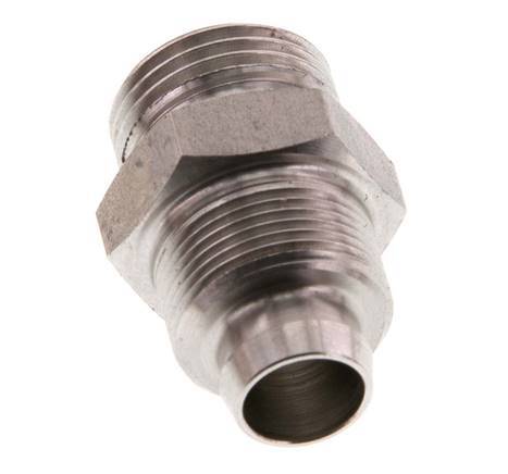 12x10 & G3/8'' Acero inoxidable 1.4571 Racor recto con rosca macho