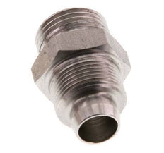 12x10 & G3/8'' Acero inoxidable 1.4571 Racor recto con rosca macho