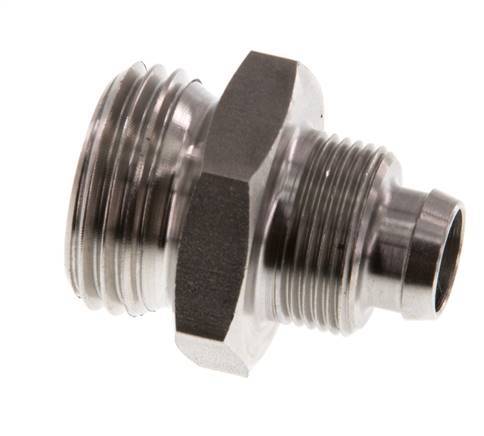 12x10 & G1/2'' Acero inoxidable 1.4571 Racor recto con rosca macho