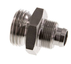 12x10 & G1/2'' Acero inoxidable 1.4571 Racor recto con rosca macho