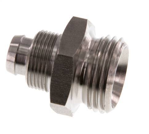 12x10 & G1/2'' Acero inoxidable 1.4571 Racor recto con rosca macho
