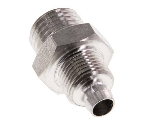 8x6 & 1/4''NPT Racor recto con rosca macho de acero inoxidable 1.4571