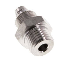 8x6 & 1/4''NPT Racor recto con rosca macho de acero inoxidable 1.4571