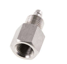 6x4 & G1/8'' Acero inoxidable 1.4571 Racor recto con rosca hembra