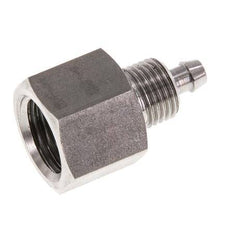 6x4 & G1/4'' Acero inoxidable 1.4571 Racor recto con rosca hembra