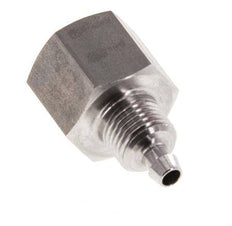 6x4 & G1/4'' Acero inoxidable 1.4571 Racor recto con rosca hembra