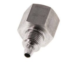 6x4 & G1/4'' Acero inoxidable 1.4571 Racor recto con rosca hembra