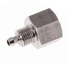 6x4 & G1/4'' Acero inoxidable 1.4571 Racor recto con rosca hembra