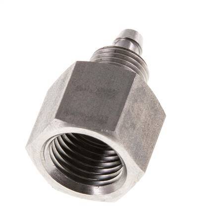 6x4 & G1/4'' Acero inoxidable 1.4571 Racor recto con rosca hembra