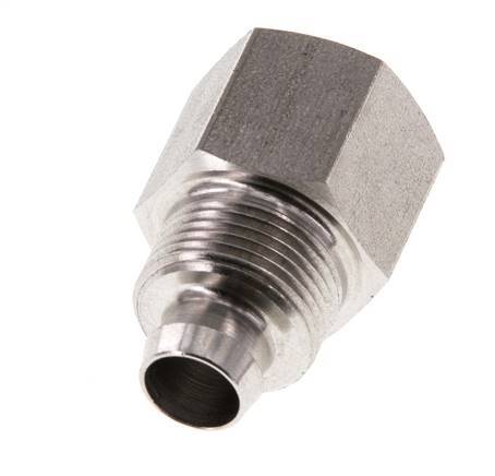 10x8 & G1/4'' Acero inoxidable 1.4571 Racor recto con rosca hembra