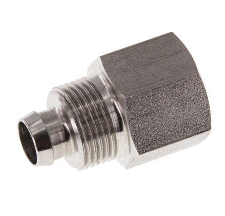 10x8 & G1/4'' Acero inoxidable 1.4571 Racor recto con rosca hembra