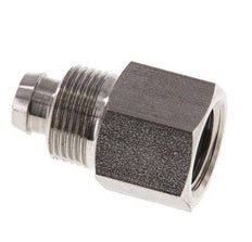 10x8 & G1/4'' Acero inoxidable 1.4571 Racor recto con rosca hembra