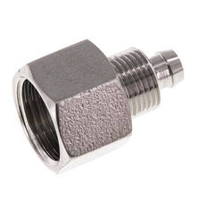 8x6 & G3/8'' Acero inoxidable 1.4571 Racor recto con rosca hembra