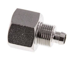 8x6 & G3/8'' Acero inoxidable 1.4571 Racor recto con rosca hembra