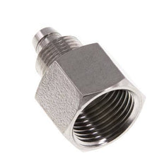 8x6 & G3/8'' Acero inoxidable 1.4571 Racor recto con rosca hembra
