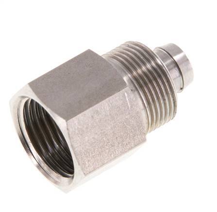 10x8 & G3/8'' Acero inoxidable 1.4571 Racor recto con rosca hembra