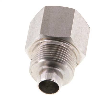 10x8 & G3/8'' Acero inoxidable 1.4571 Racor recto con rosca hembra