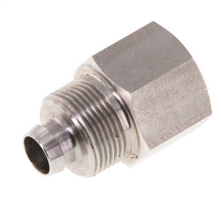 10x8 & G3/8'' Acero inoxidable 1.4571 Racor recto con rosca hembra