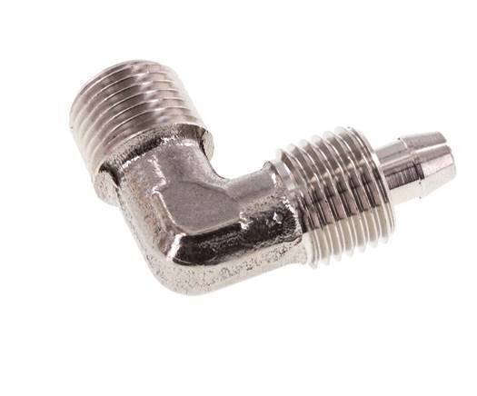 6x4 & R1/8'' Acero inoxidable 1.4404 Racor codo con rosca macho