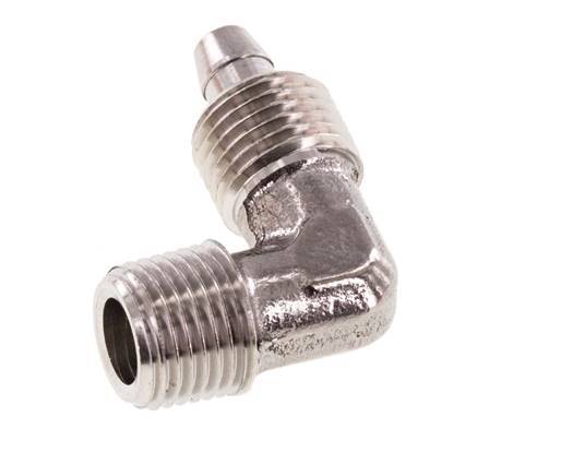 6x4 & R1/8'' Acero inoxidable 1.4404 Racor codo con rosca macho
