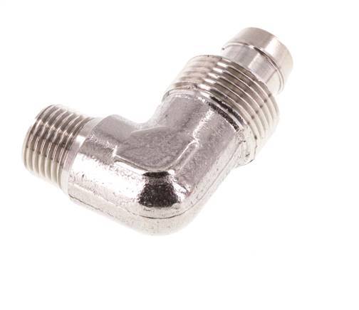 10x8 & R1/8'' Acero inoxidable 1.4404 Racor codo con rosca macho