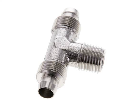 10x8 & R1/4'' Acero inoxidable 1.4404 Racor rápido en T con rosca macho