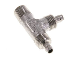 6x4 & R1/8'' Acero inoxidable 1.4305 Racor en T de ángulo recto con rosca macho