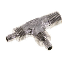 6x4 & R1/8'' Acero inoxidable 1.4305 Racor en T de ángulo recto con rosca macho