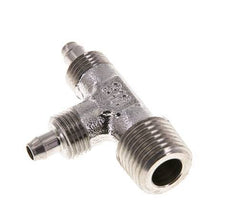 6x4 & R1/4'' Acero inoxidable 1.4305 Racor en T de ángulo recto con rosca macho