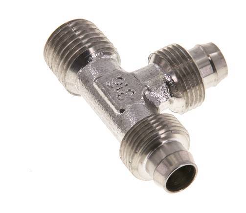 10x8 & R1/4'' Acero inoxidable 1.4305 Racor en T en ángulo recto con rosca macho