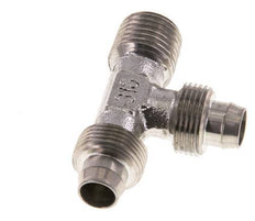 10x8 & R1/4'' Acero inoxidable 1.4305 Racor en T en ángulo recto con rosca macho